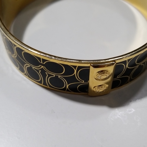 Black and gold coach bangle - Picture 3 of 3